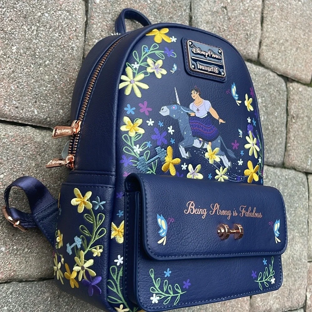Disney Parks Loungefly Luisa Madrigal Encanto Mini Backpack New With Tag - Picture 2 of 16